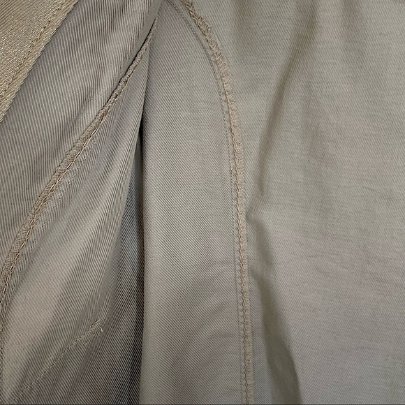 LANE Bryant Zip Front Linen Cotton Jacket Size 18 - Picture 8 of 10